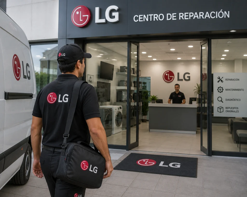 Técnico certificado LG llegando a domicilio en Ñuñoa
